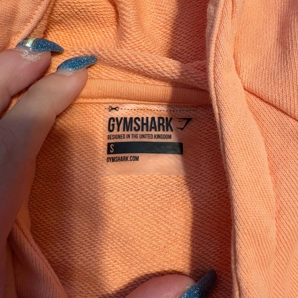 Gymshark Peach Movement Cropped Hoodie - Picture 4 of 4